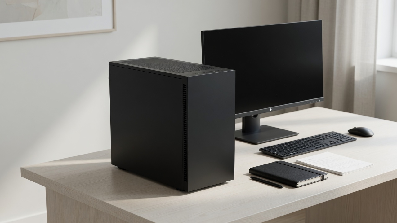 Desk configuration class quiet office desktop PC