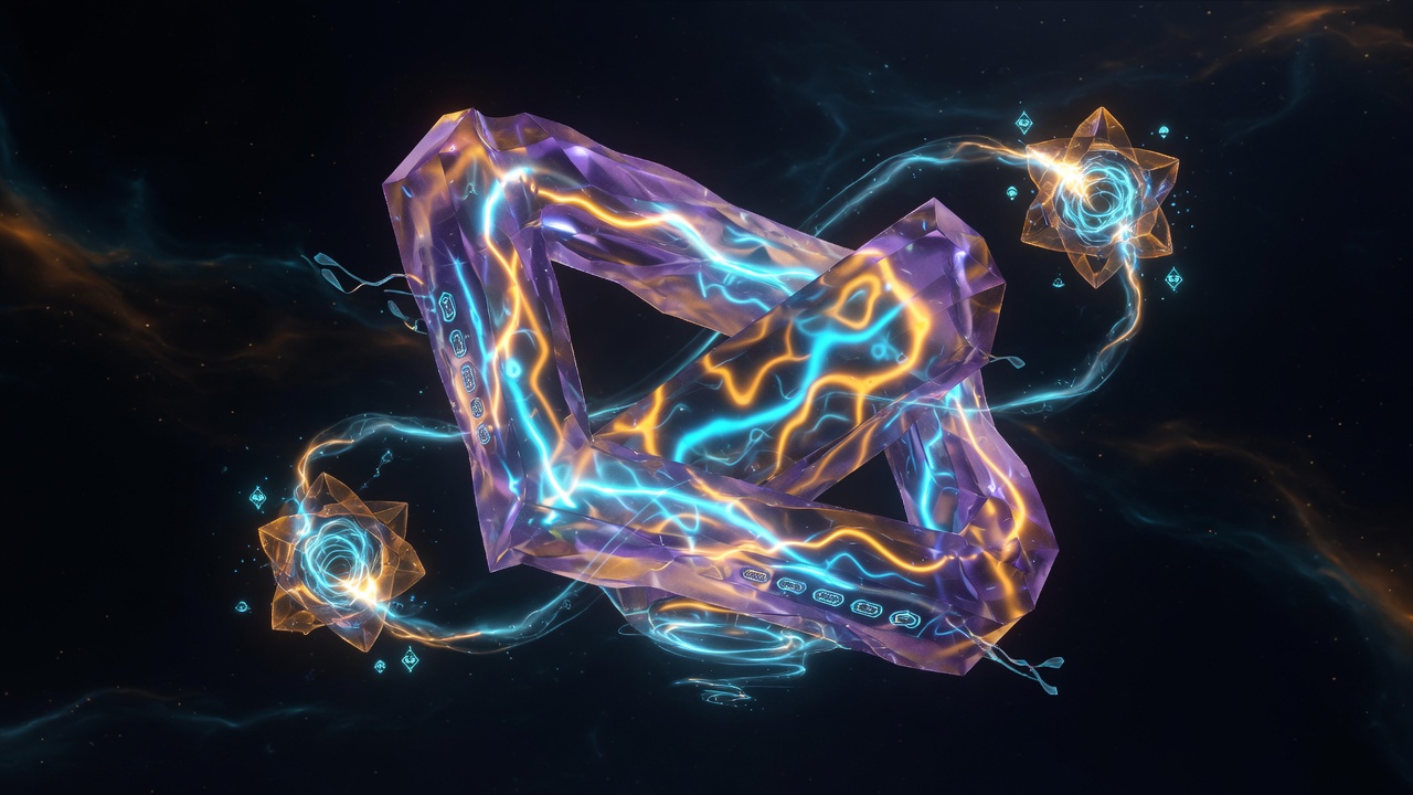 Speculative 2050 crystalline computer chassis concept art